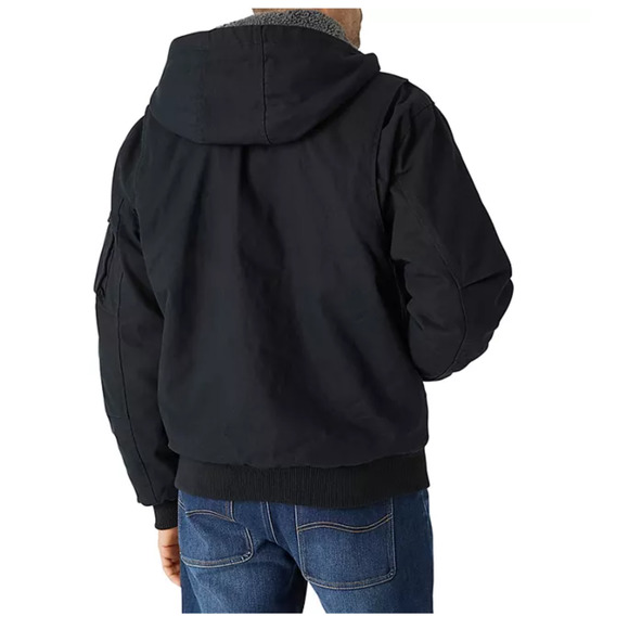 Lee Men's Workwear Canvas Bomber Jacket, Size L, Sherpa Lined, NWT - Picture 4 of 13